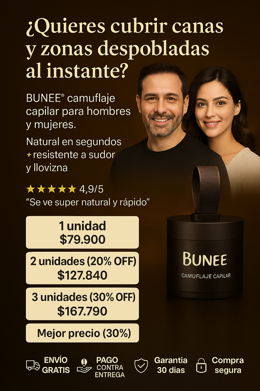 BUNEE (camuflaje capilar)